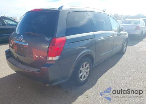 2007 Nissan Quest 3.5 Sl z USA, uszkodzony, nr VIN 5N1BV28U37N139335